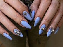 ネオリーブクレア 綱島店(Neolive Krea)/ブルー　ワンカラーネイル