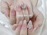 【Hand】チークネイル＋880円までのパーツ２個
