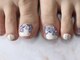 ネイルサロン クイーン(Nail Salon Queen)の写真/《服やトレンドにあったデザインをご提案＊》フットやり放題¥6980◆仕事柄ハンドネイルができない方にも◎