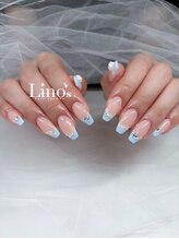 リノズネイルサロンプラス(Lino's Nail Salon +)/フレンチ×パーツ☆