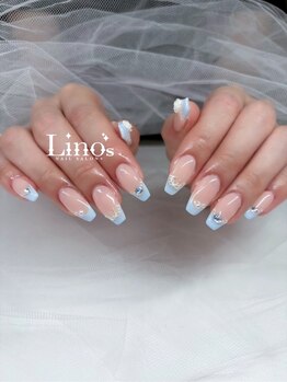 リノズネイルサロンプラス(Lino's Nail Salon +)/フレンチ×パーツ☆