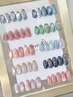 煌めく輝きマグネットネイル【150minマグネット定額デザイン】◆他店オフ¥500