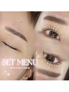 アイブロウメニューがあるサロン