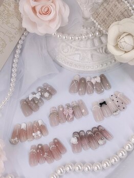 nail salon mimi【4月上旬 NEW OPEN（予定）】の写真/好き・可愛いが必ず見つかる◎トレンドガーリーを定額で楽しんで♪フィルイン導入店＊長さ出しも対応◎