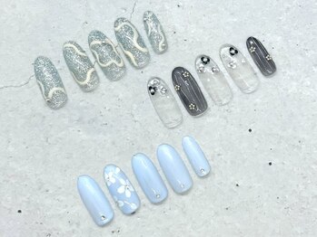 定額ネイル/新規8350円