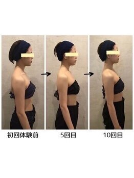 小顔フェイスラボ 春日井店(小顔 Face Labo.)/◆小顔&整体コルギで姿勢改善◆
