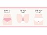 【業界最速最短！高速脱毛】VIOまたは乳輪+腹お試し１回　¥7,700
