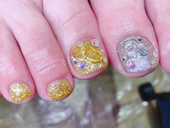 ピーボックス(P BOX)/フットネイルデザイン