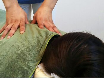 陸と月/★施術風景★