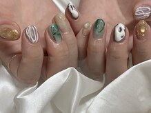 ドレス(Dress nail＆eyelash Lolonois)/個性的ニュアンスネイル