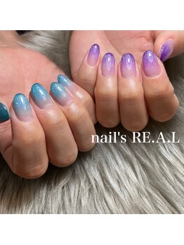 ネイルズリアル 倉敷(nail's RE.A.L)/グラデーションネイル