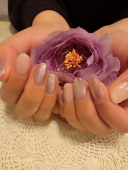 ネイル アンド ボディ ローサ(ROSA)/2色マグネット＋ヌーディカラー