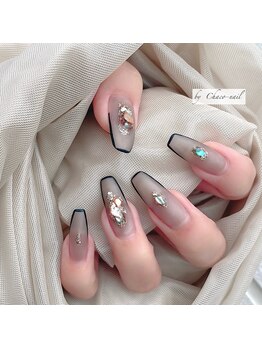 チャコネイル(chaco-nail)/ニュアンスベージュネイル