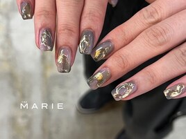 5)8000円 ミラーネイル 1217d