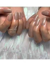 グレージュネイル