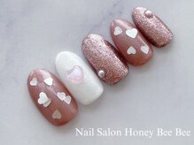 ハニービービー(Honey Bee Bee)/ハートホロネイル