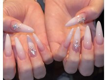 ヴィーナスネイル(Venus Nail)/ベイビーブーマー　ロングネイル