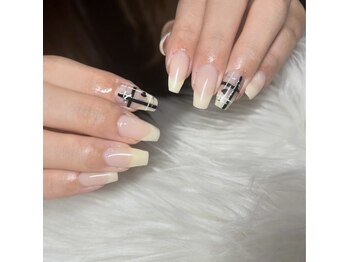 チェックネイル