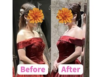 ボディキュア ブライダル美容整体 大阪梅田/【姿勢改善】立ち姿から美しく