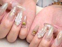 ディーバ 立川店(Diva)の雰囲気（自爪のような長さだしが1本からできて、バラついた爪が綺麗に♪）
