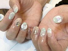 シオネイルサロン 下北沢2号店(sio.nailsalon)/パーツ込おまかせコース(90min)