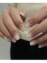 プクネイル(puku nail)/mirror gradation