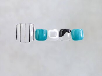 ディー ネイル アイラッシュ ギフ(DEE nail×eyelash gifu)/A136フットプレミアム定額