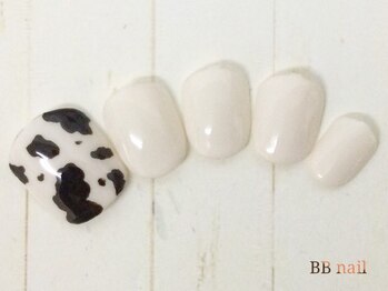 ビービーネイル 所沢店(BB)/牛柄ネイル