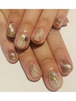 カラン 焼津店(CALIN)/ニュアンスマグネットネイル