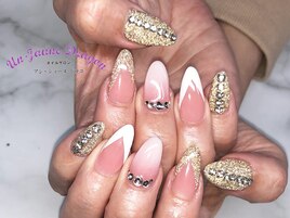 【自爪ネイル】フラッシュネイル