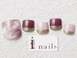 ニュアンスマーブルラメ￥8200