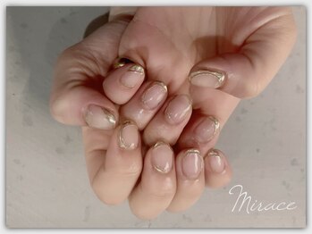 ミラーネイルアート