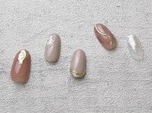 ネイルサロン ソウ 京橋店(Nail Salon Sou)/シンプルニュアンス