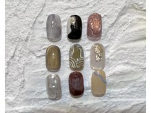 デューネイルスタジオ(dew nail studio)/秋冬ニュアンスサンプル