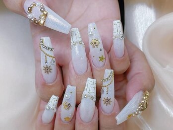 メロディービューティーサロン(Melody)の写真/トレンドデザイン多数!【ハンド2時間アートやり放題¥9980】"可愛い"をいっぱい敷き詰めて心躍る指先に♪