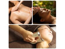 カッサで首、肩を流し背中のコリ、脳ストレスから速解放