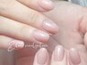 自爪｜美フォーム仕上げ　ワンカラーorラメグラ　￥4500円