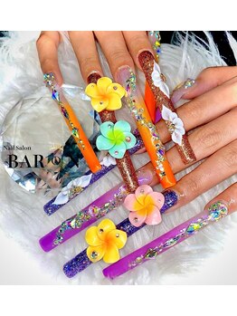 バロン 町田店(BARON)の写真/パラジェル変更可能＊【ジェル★持ち込み120分¥8980】こだわりのデザインが良心価格で施術可能です◎