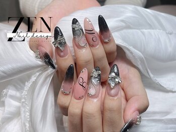 ゼン ネイル デザイン 池袋(ZEN NAIL DESIGN)/題長さだしやり放題×つけ放