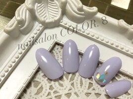 パープルワンカラー、リーフホロ