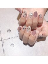 アティックネイルアトリエ(attic nail atelier)/ニュアンスレオパード★