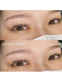 アイラッシュループ(eyelash LOOP)/フラットラッシュ140本