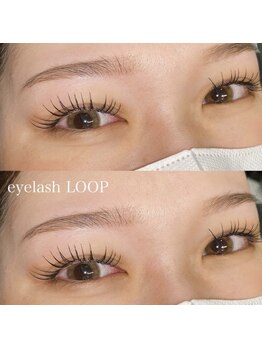 アイラッシュループ(eyelash LOOP)/フラットラッシュ140本