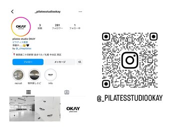 オーケー(OKAY)/Instagram@_pilatesstudiookay
