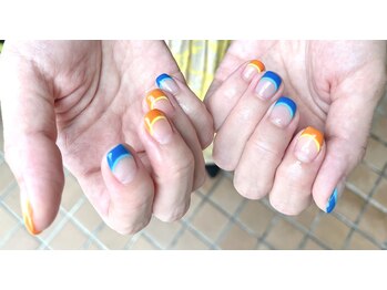 夏★カラフルフレンチ