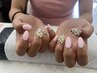 【ハンドジェル】アート4本まで♪ケア付き,ジェルオフ無料！￥6500コース
