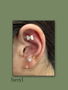 ベリル(beryl)/耳つぼジュエリー