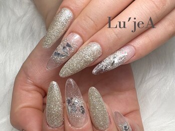 シルバーラメ×デザスカ