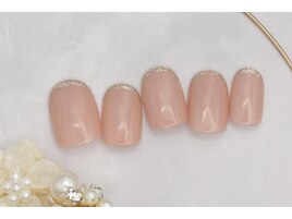 5000円 　ワンカラー ラメライン