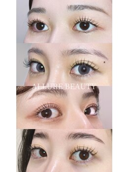 アリュールビューティー 下高井戸店(ALLURE BEAUTY)の写真/目元が変わるだけで毎日のメイクがもっと楽に♪理想に似合わせたデザインをご提案!